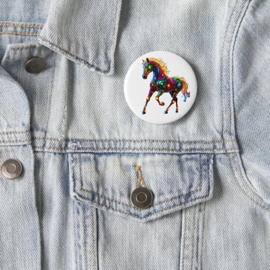 Graceful Horse Button (Beispiel)