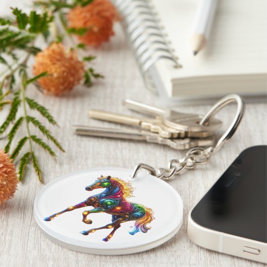 Graceful Horse Schlüsselanhänger (Vorderseite rechts)