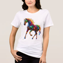 Graceful Horse Tri-Blend Shirt