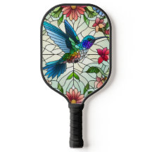 Graceful Hummingbird mit festem Glaseffekt