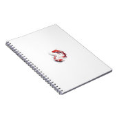 Graceful Koi Dance Notizblock (Rechte Seite)
