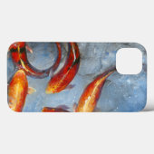 Graceful Koi I Case-Mate iPhone Hülle (Rückseite (Horizontal))