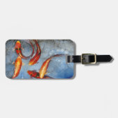 Graceful Koi I Gepäckanhänger (Vorderseite horizontal)