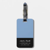 Graceful Koi I Gepäckanhänger (Rückseite vertikal)