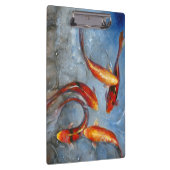 Graceful Koi I Klemmbrett (Rechts)