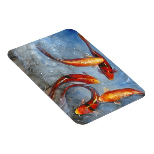 Graceful Koi I Magnet (Rechte Seite)
