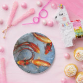 Graceful Koi I Pappteller (Party)