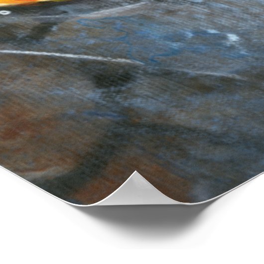 Graceful Koi I Poster (Ecke)