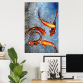 Graceful Koi I Poster (Heimbüro)