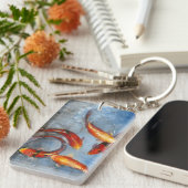 Graceful Koi I Schlüsselanhänger (Vorderseite rechts)