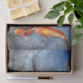 Graceful Koi I Seidenpapier (Geschenk)