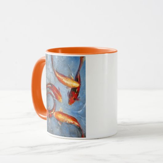 Graceful Koi I Tasse (Vorderseite Links)