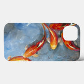 Graceful Koi II Case-Mate iPhone Hülle (Rückseite (Horizontal))