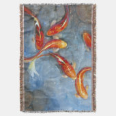 Graceful Koi II Decke (Vorderseite Vertikal)