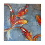 Graceful Koi II Fliese<br><div class="desc">Tiere</div>