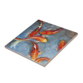 Graceful Koi II Fliese (Seite)