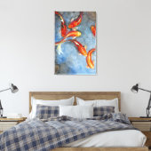 Graceful Koi II Leinwanddruck (Insitu (Schlafzimmer))
