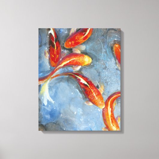 Graceful Koi II Leinwanddruck (Vorderseite)
