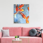 Graceful Koi II Leinwanddruck (Insitu (Wohnzimmer))