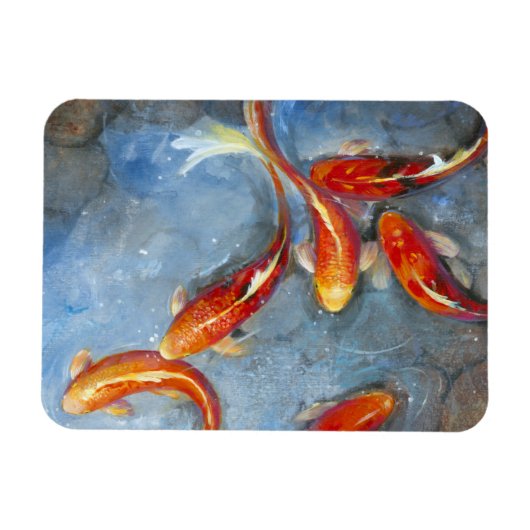 Graceful Koi II Magnet (Horizontal)