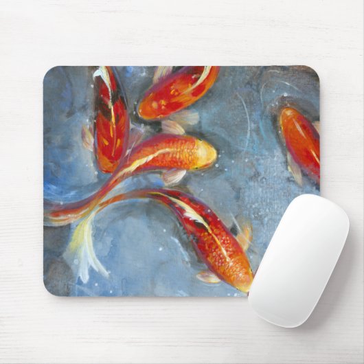 Graceful Koi II Mousepad (Mit Mouse)