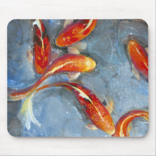 Graceful Koi II Mousepad