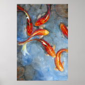 Graceful Koi II Poster (Vorne)