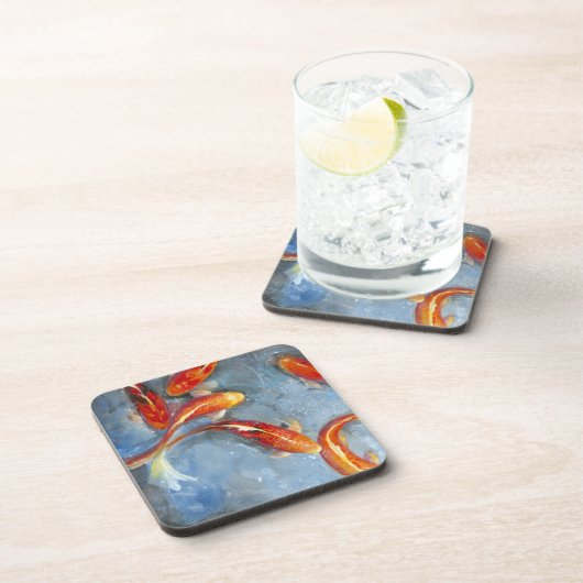 Graceful Koi II Untersetzer (Rechte Seite)