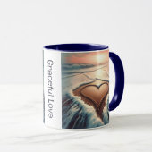 "Graceful Liebe" Kaffee Tasse (VorderseiteRechts)