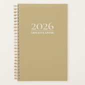 Graceful Living | Wellness Planner for 2026 Planer (Vorderseite)
