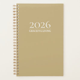 Graceful Living | Wellness Planner for 2026 Planer