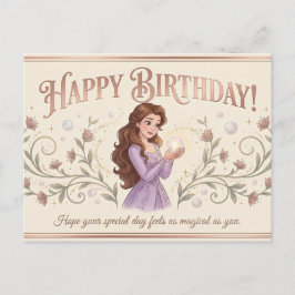 Graceful Moments Birthday Card for Women Postkarte