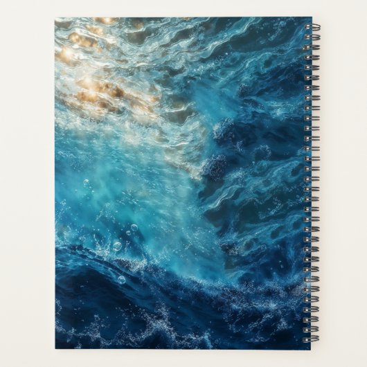 Graceful mythische Seefahrer-Meerjungfrau-Szene Planer (Rückseite)