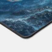 Graceful mythische Seefahrer-Meerjungfrau-Szene Schreibtischunterlage (Ecke)