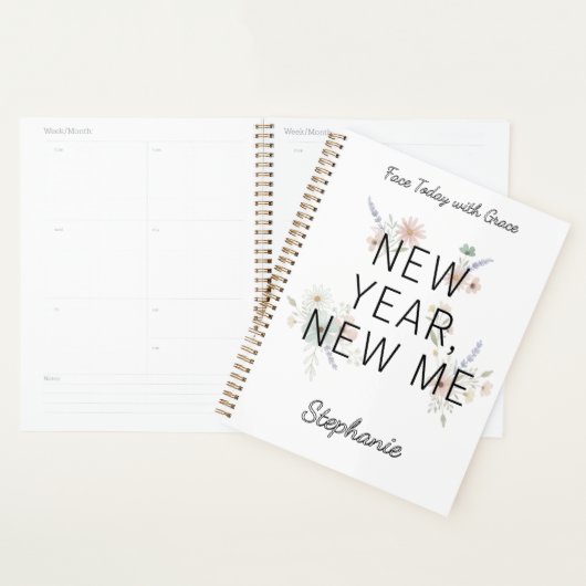 Graceful New Year Floral Planner Planer (Anzeige)