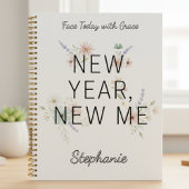 Graceful New Year Floral Planner Planer