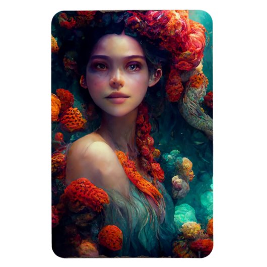 Graceful Ocean Princess Magnet (Vertikal)