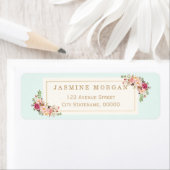 Graceful Pastel Wasserfarbe Blumendekor (Insitu)