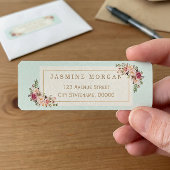 Graceful Pastel Wasserfarbe Blumendekor