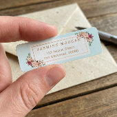 Graceful Pastel Wasserfarbe Blumendekor