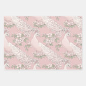 Graceful Peacock ornament Geschenkpapier Set (Vorderseite 2)