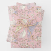 Graceful Peacock ornament Geschenkpapier Set (Beispiel)