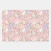 Graceful Peacock ornament Geschenkpapier Set (Vorderseite)