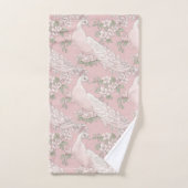 Graceful Peacock ornament Towel Badhandtuch Set (Handtuch)