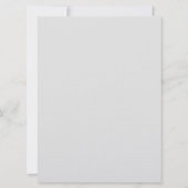 Graceful Peony Wedding Einladungen (Rückseite)