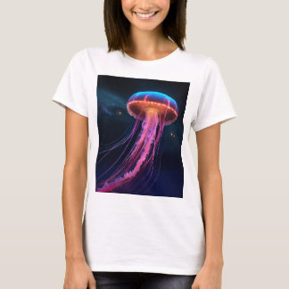 Graceful Quallyfish T - Shirt Tauchen in ozeanisch
