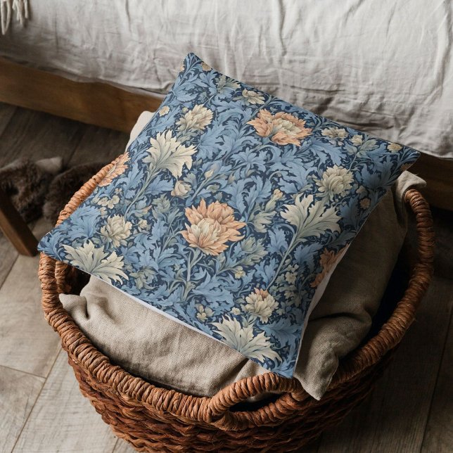 Graceful Retro Blume Altersvorsorge Geschenke für  Kissen (Graceful Retro Flowers Retirement Gifts for Mom)