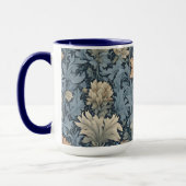 Graceful Retro Blume Altersvorsorge Geschenke für Tasse (Links)