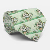 Graceful Rose in einer Vase von Vincent van Gogh Krawatte (Gerollt)