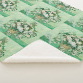 Graceful Rose in einer Vase von Vincent van Gogh Sherpadecke (3/4)